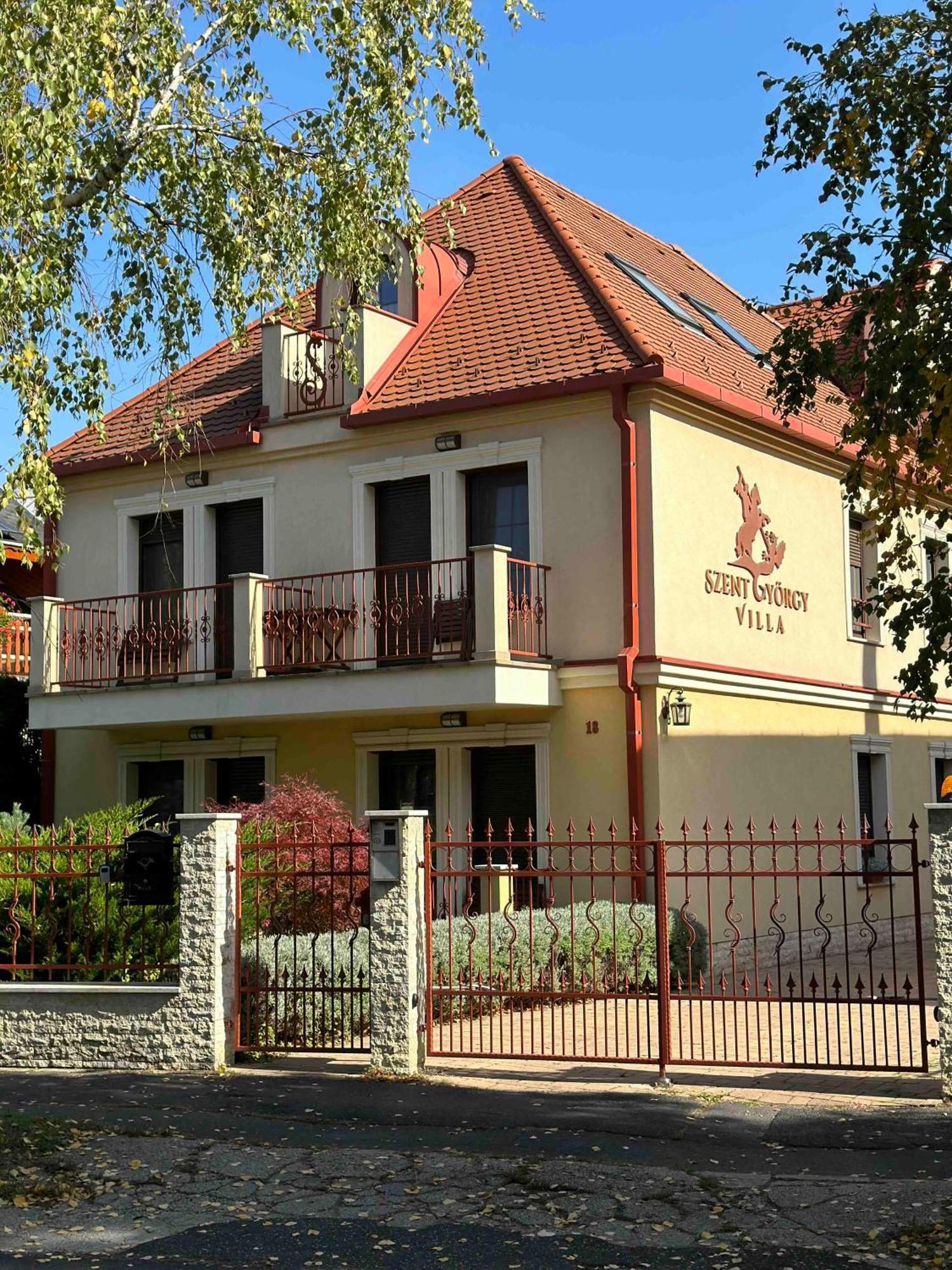 Szent Gyoergy Villa Apartmanhaz Hévíz Екстериор снимка
